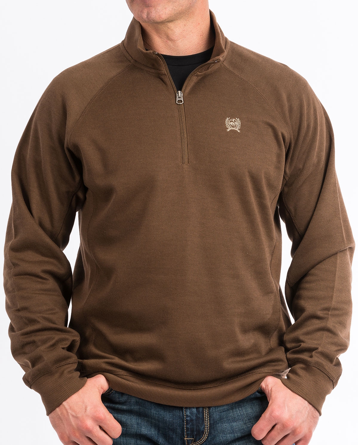 cinch quarter zip pullover