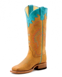Anderson Bean Boot Company® Kids' Hans Cognac With Turquoise