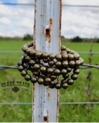 Crazy Train® Ladies' Army Green Bracelet