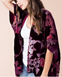 Younique® Ladies' Flower Burn Out Cardigan