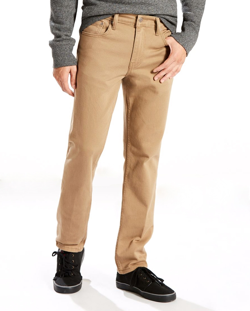 levi slim khaki pants