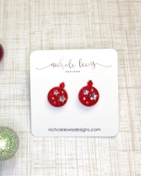 Nichole Lewis® Ladies' Ornament Studs