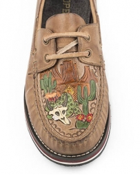 Roper® Ladies' Bertha Tooled Moccasin