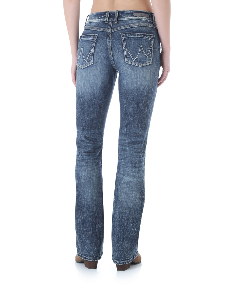 ladies stonewash jeans