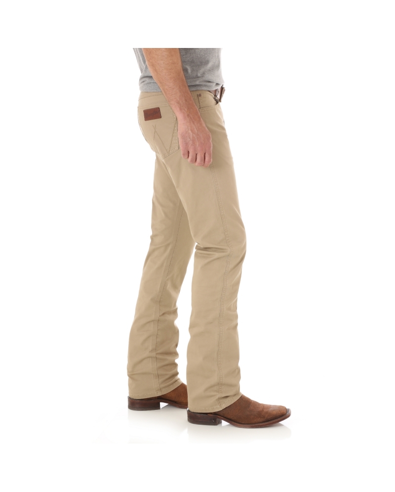 Wrangler Retro® Men's Slim Straight Khaki Jeans - Fort Brands