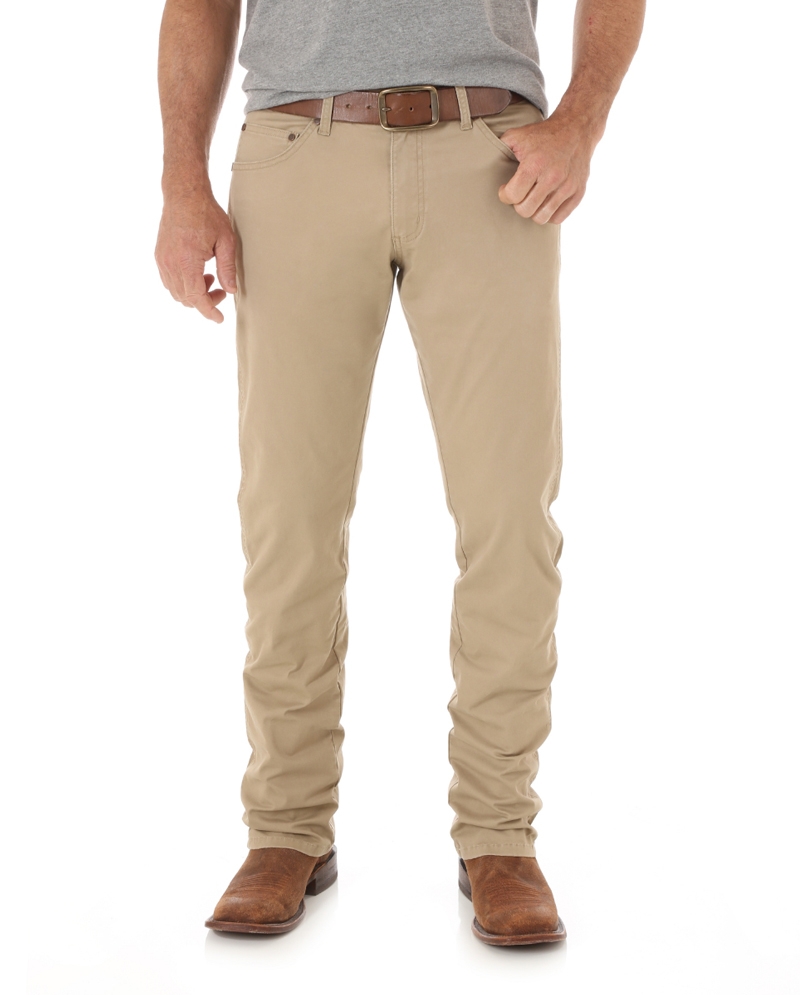 Wrangler Retro® Men's Slim Straight Khaki Jeans - Fort Brands