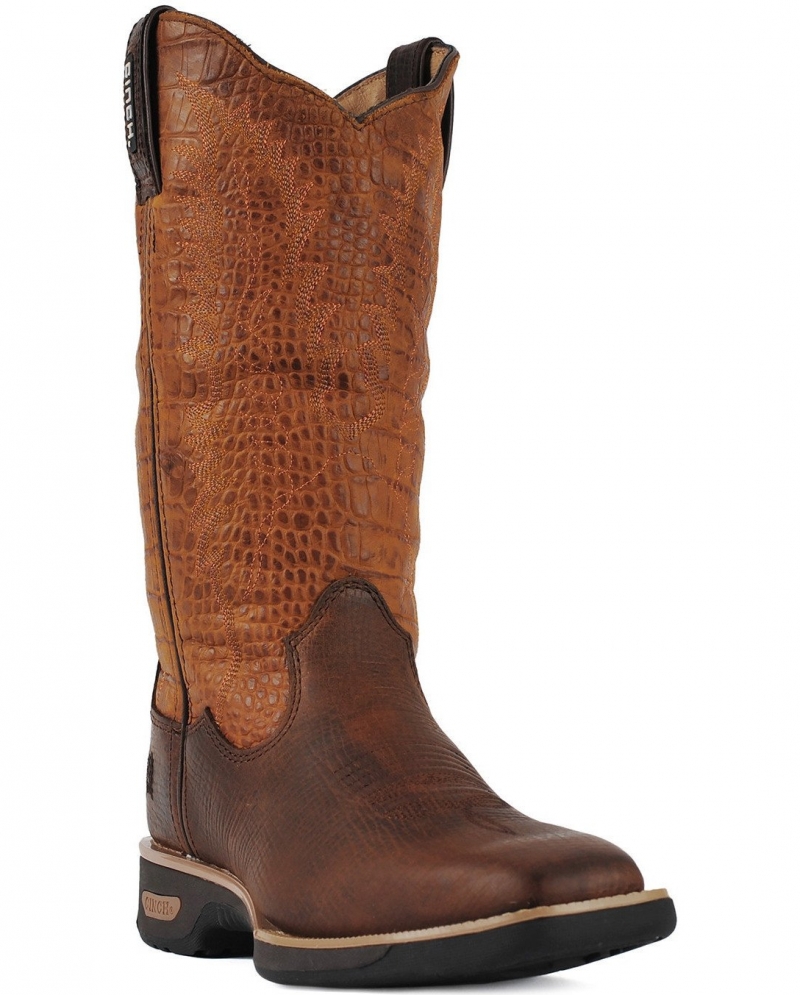 cinch square toe boots