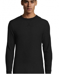 Men's Raschel Thermal Crewneck