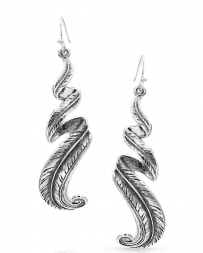 Montana Silversmiths® Ladies' Free Spirit Feather Earrings