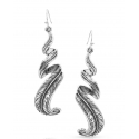 Montana Silversmiths® Ladies' Free Spirit Feather Earrings