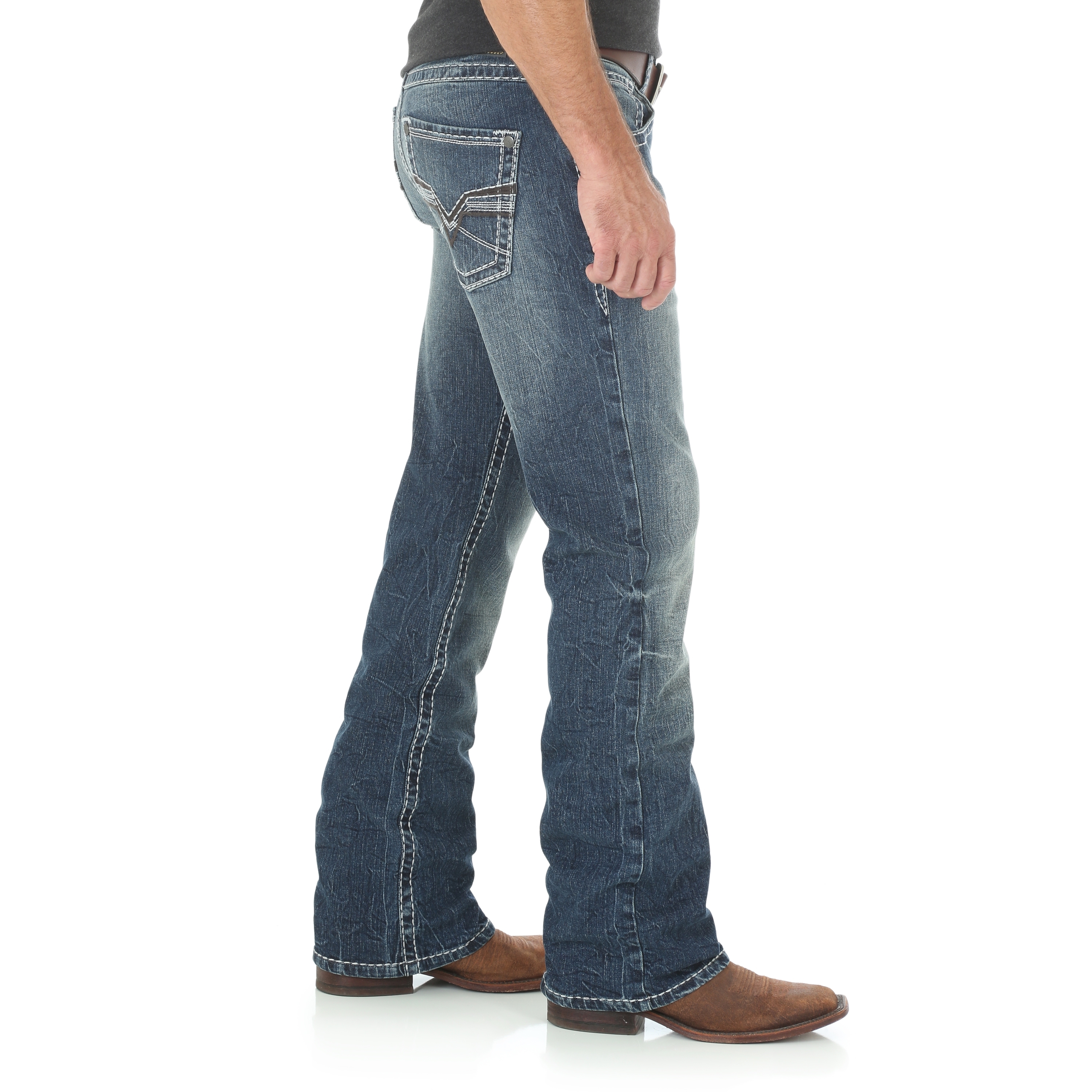 Rock 47 By Wrangler Men S Slim Boot Jeans Fort Brands