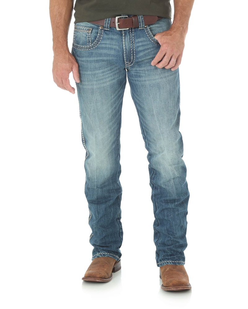 wrangler jeans men's slim straight