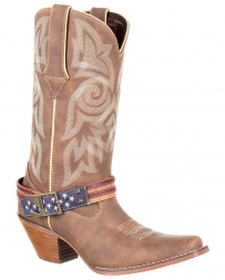 Durango® Ladies' Flag Accessory Western Boot