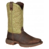 Durango® Men's Coffee & Cactus Pull-On Western Boots