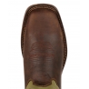 Durango® Men's Coffee & Cactus Pull-On Western Boots