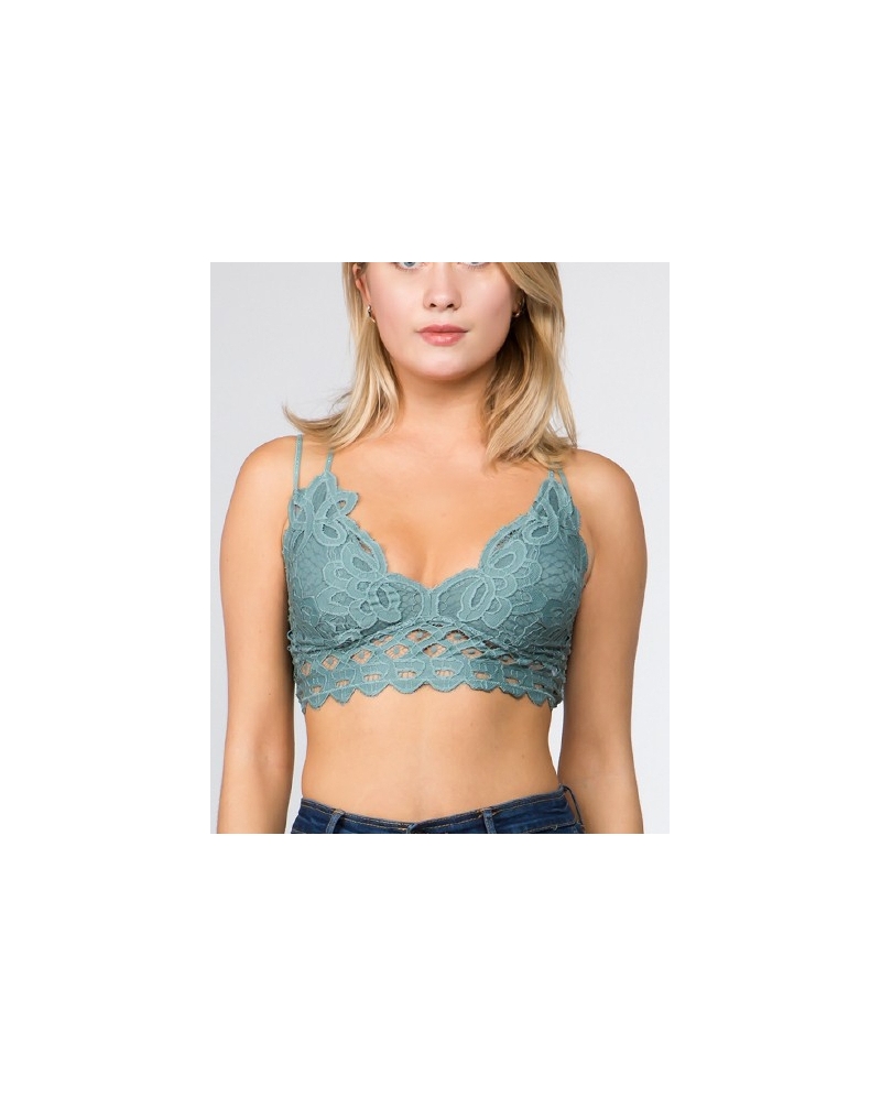 crochet lace bralette