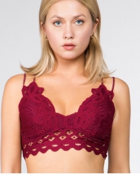 Ladies' Crochet Lace Bralette