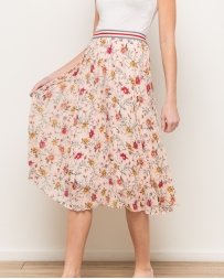 Mystree® Ladies' Floral Chiffon Skirt
