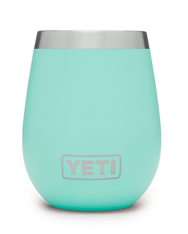 Yeti Wine Tumbler 10 oz Teal Turquoise