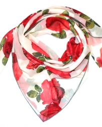 Whipin Wild Rags® Ladies' Rose Red Rose Rag