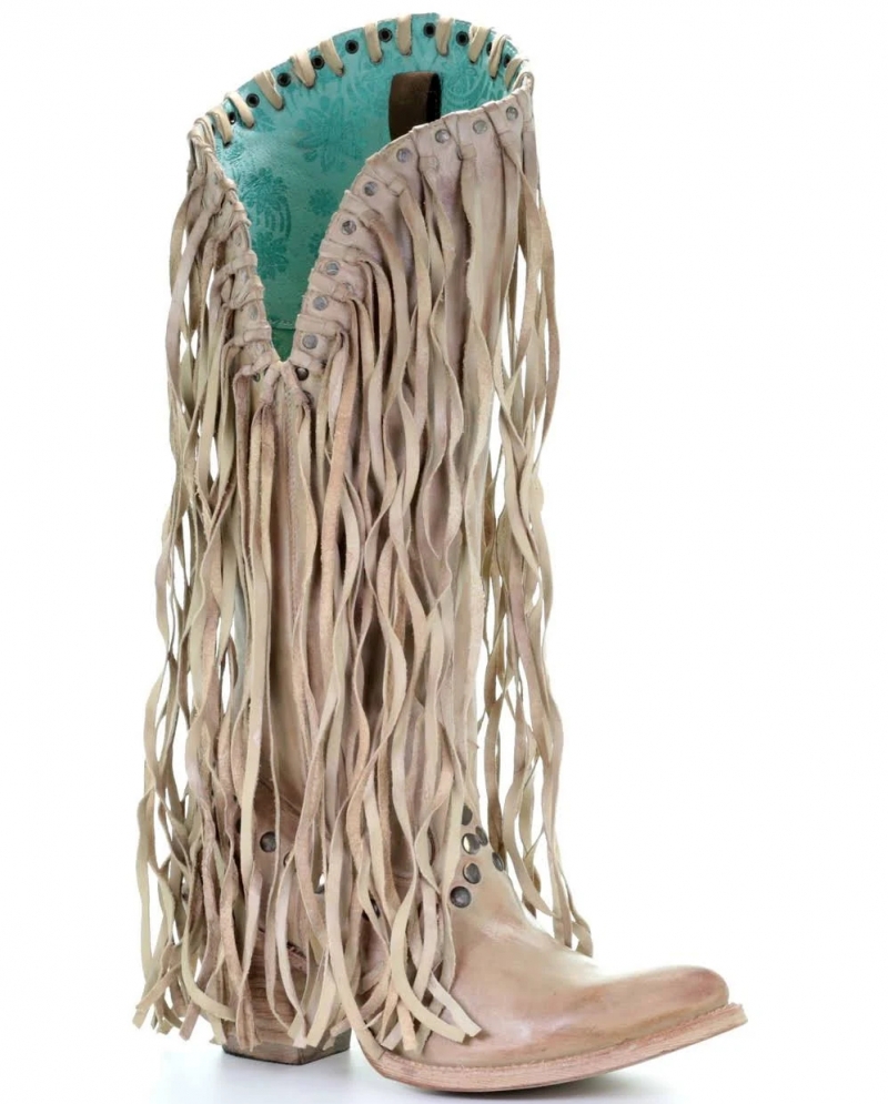 corral fringe boots