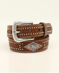 Ariat® Boys' Stud And Basketweave Belt