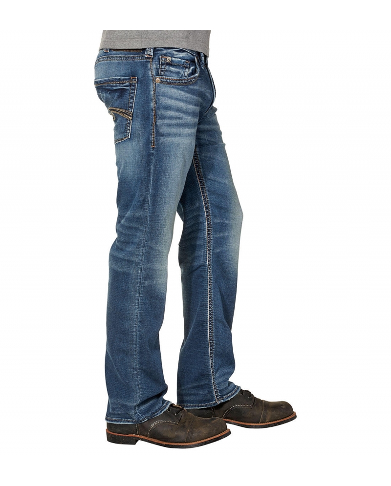 silver mens jeans