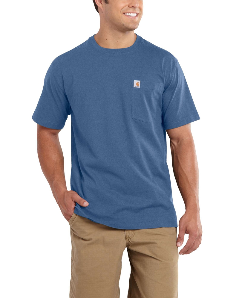 Carhartt Mens Maddock Pocket Short-Sleeve T-Shirt