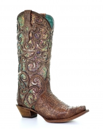 Corral Boots® Ladies' Mermaid Sparkle Top Boot