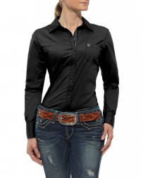 Ariat® Ladies' Kirby Stretch Black Shirt