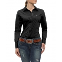 Ariat® Ladies' Kirby Stretch Black Shirt