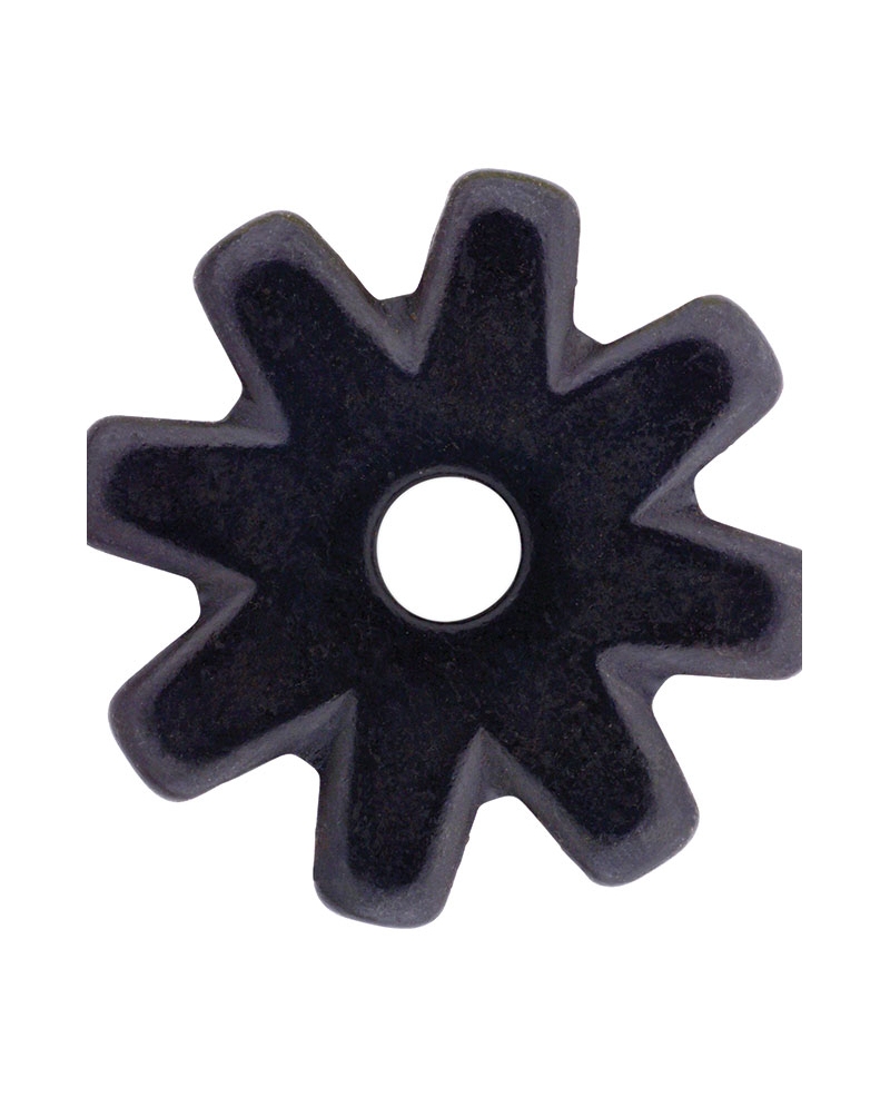 Black Satin 8 Point Spur Rowel Fort Brands Black Satin 8 Point Spur Rowel Fort Brands