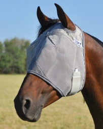 Crusader Standard Fly Mask - Grey