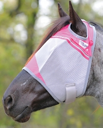 Crusader Standard Fly Mask - Pink