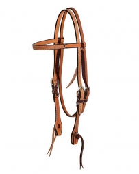 Rough Out Leather Browband Headstall