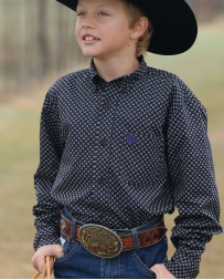 Cinch® Boys' Long Sleeve Print Shirt