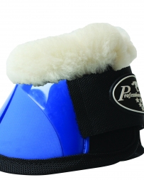 Professional's Choice® Spartan Fleece Bell Boots - Royal Blue