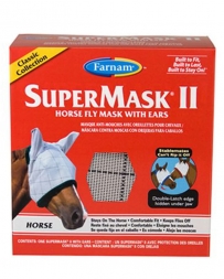 SuperMask II® Horse Fly Mask with Ears