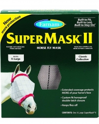 SuperMask II® XL Horse Fly Mask