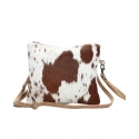 Myra Bag® Ladies' White/Brown Shade Bag