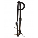 Berlin Custom Leather® One Ear Headstall with Tie