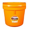 DuraFlex® 20 qt. Flatback Bucket - Orange