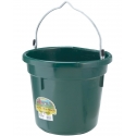 DuraFlex® 20 qt. Flatback Bucket - Green