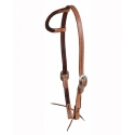 Berlin Custom Leather® Double Stitched Slip Ear Headstall