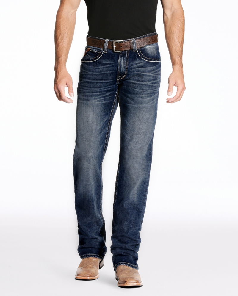 vand Hændelse, begivenhed udsagnsord Ariat® Men's M4 Low Rise Stretch Boot Cut Jeans - Fort Brands