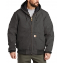 Carhartt® Men's Quilted-Flannel-Lined Duck Active Jac