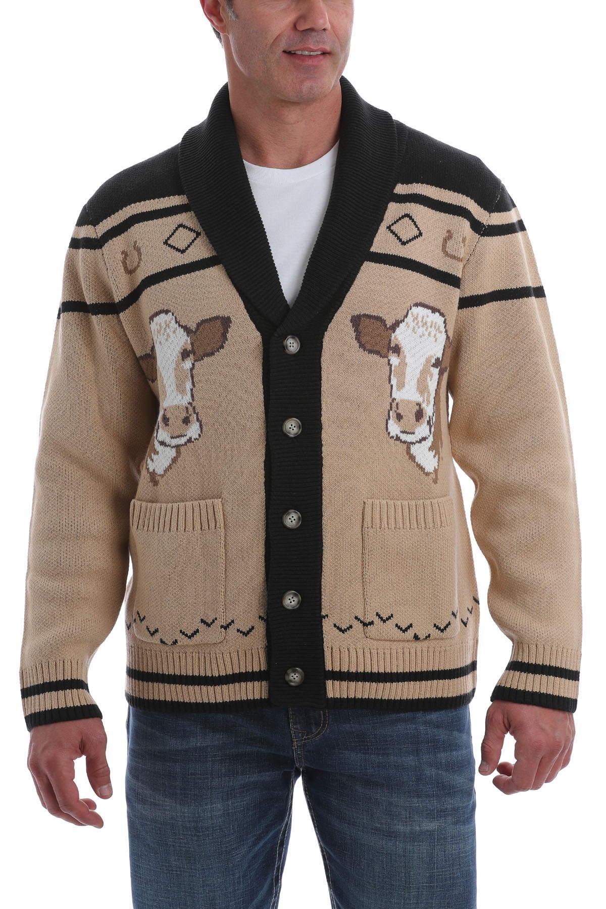 mens retro cardigan sweaters