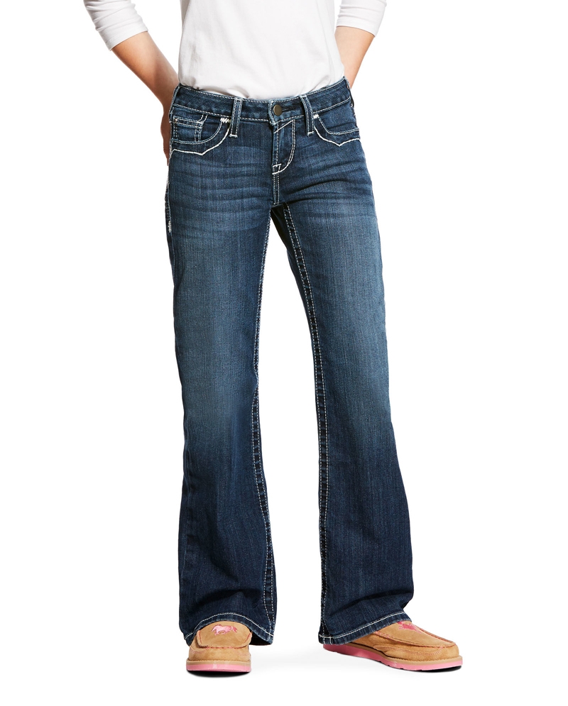 Ariat® Girls' Real Boot Cut Jean - Fort Brands