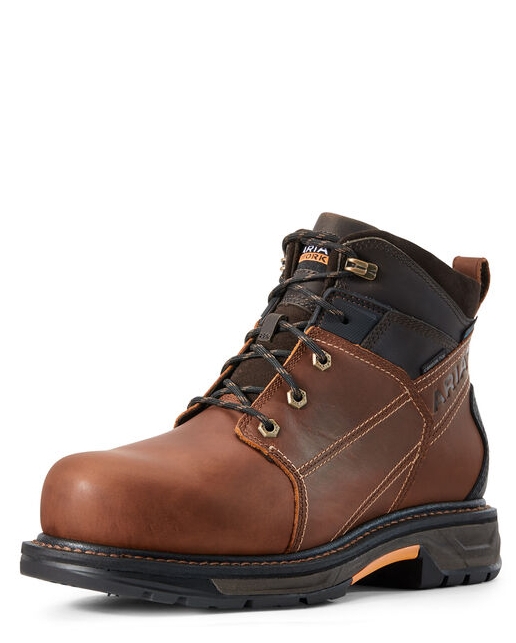 Ariat Men s Workhog XT 6 Waterproof Carbon Toe Work Boot Fort Brands