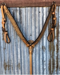 Alamo Saddlery® Breast Collar with Giraffe Overlay